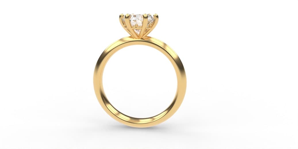 Lum engagement ring